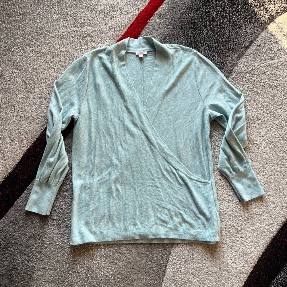 J. Jill Criss Cross Pullover Sweater